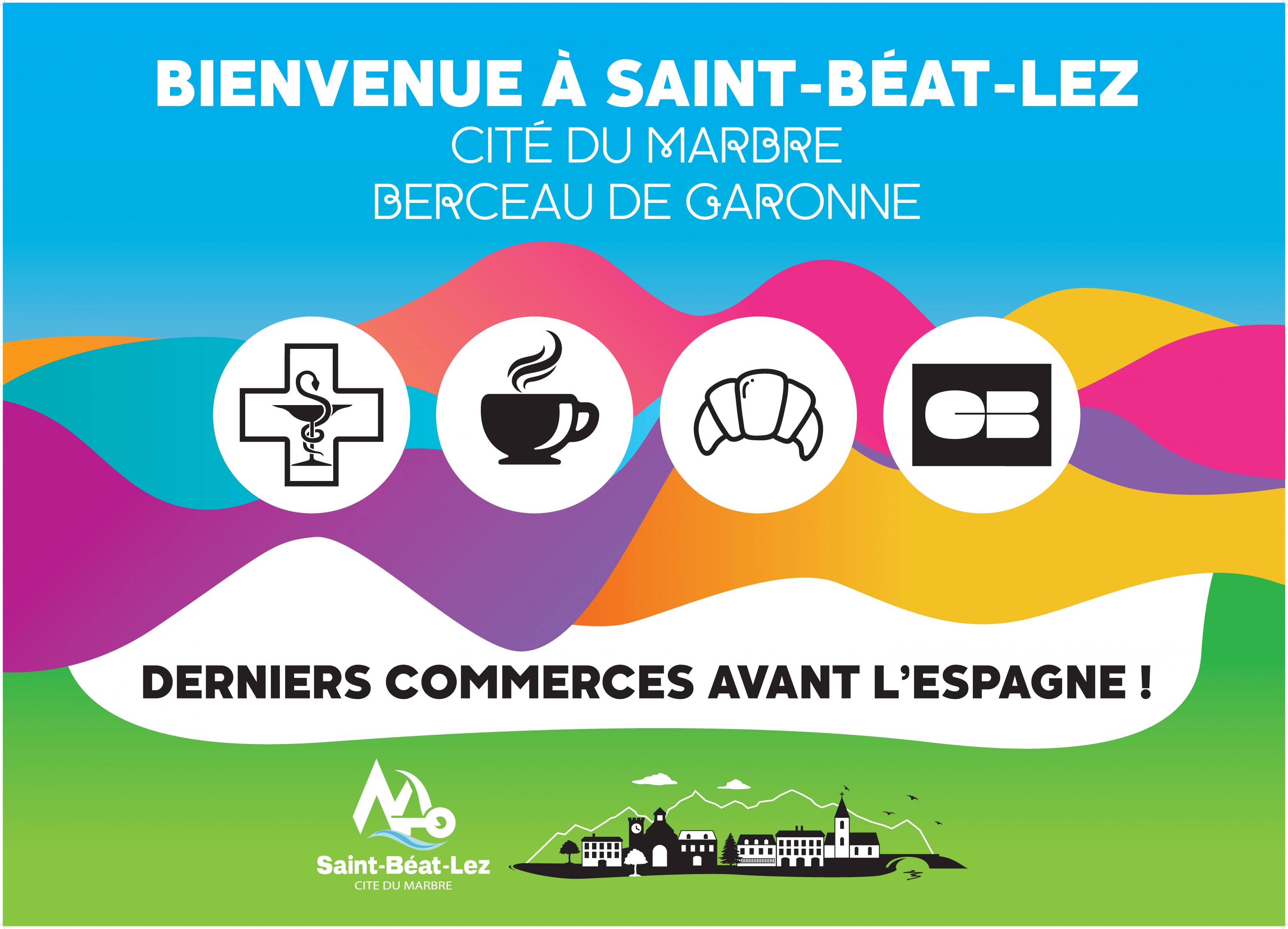 Ville de Saint Béat Lez Ligne Sud